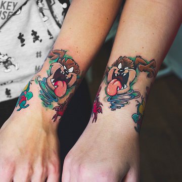 Zeichentrick Tattoo vorlagen