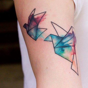 Origami Tattoo bedeutung