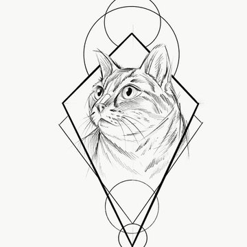 katzen tattoos vorlagen