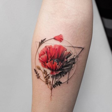 Mohnblumen Tattoo bedeutung