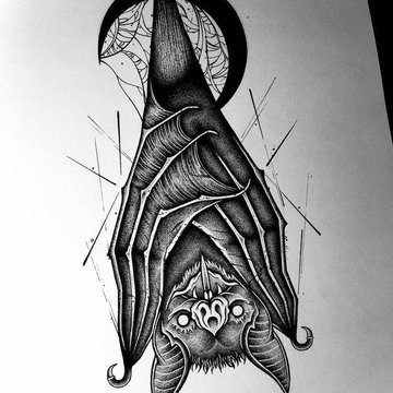 fledermaus tattoo vorlage