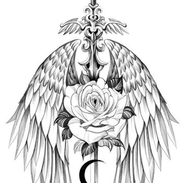 flügel Tattoo Frauen