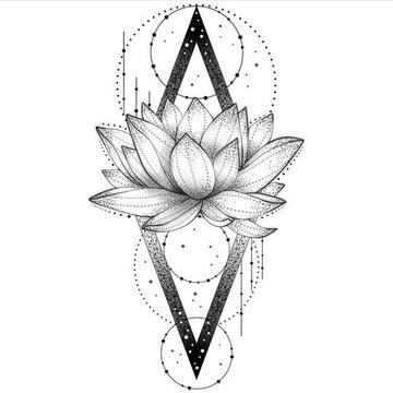 lotusblume tattoo Vorlagen