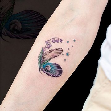 Muschel Tattoo bedeutung