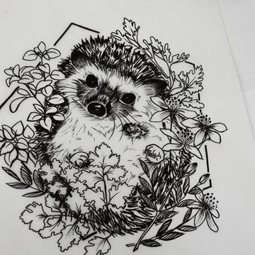 Tattoo Igel