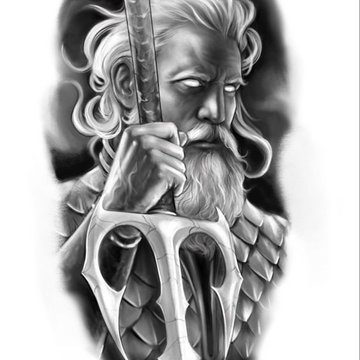 Neptun Tattoo vorlagen