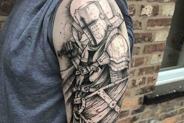 Ritter Tattoo vorlagen