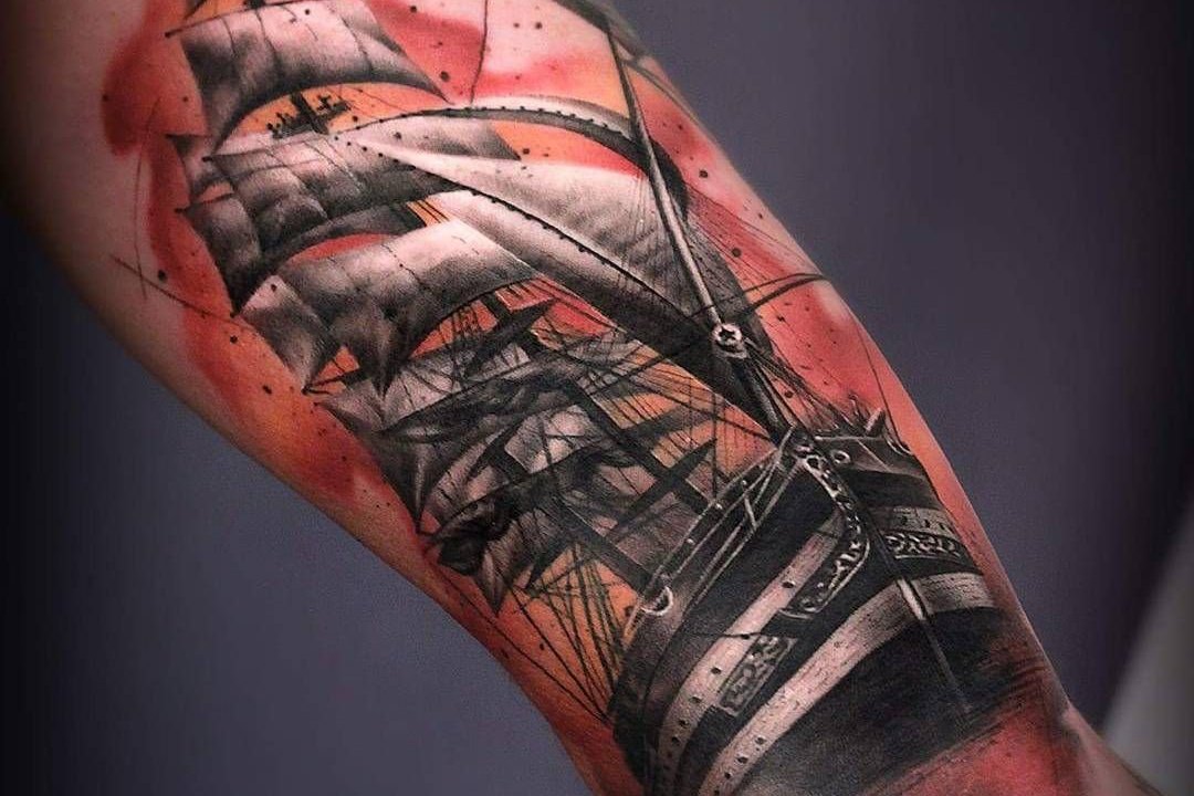Segelboot Tattoo bedeutung