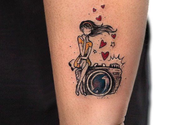 tattoo kamera ideen