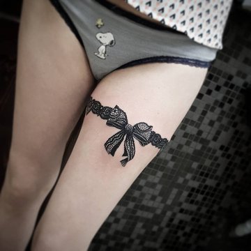 Strumpfband Tattoo vorlagen