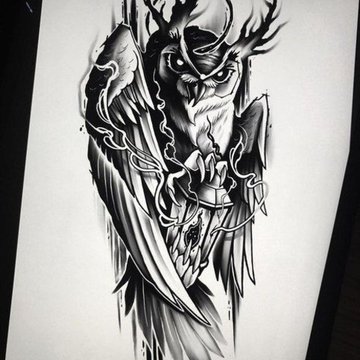 Eule Tattoo bedeutung
