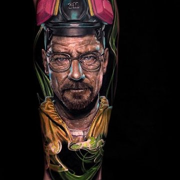 Tattoo-Sketche "Helden der Serie"