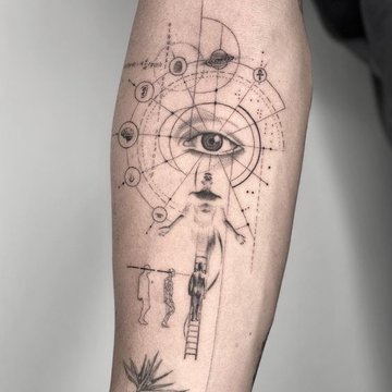 Männer-Arm-Tattoos