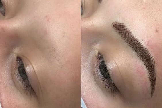 Microblading Augenbrauen Vorteile