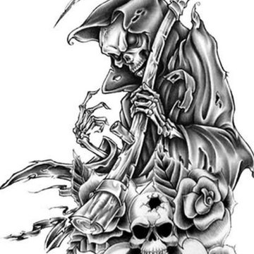 Sensenmann Tattoo bedeutung