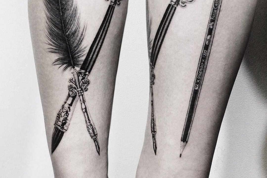 bleistift tattoo Vorlagen