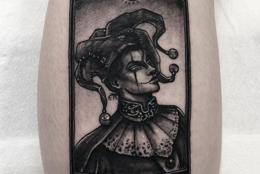 Tattoo-Skizze "Der Narr "