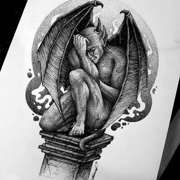 Wasserspeier Tattoo Bedeutung