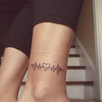 Herzschlag Tattoo vorlagen