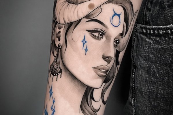 elfen tattoo klein