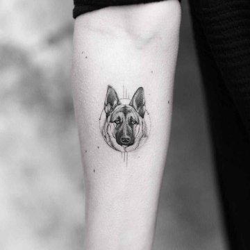 Hund Tattoo vorlagen
