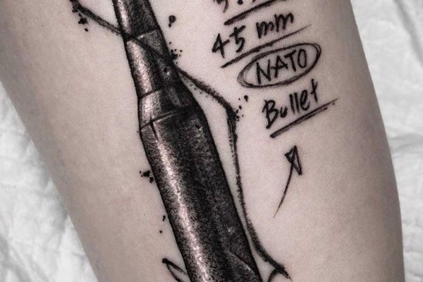 Bullet tattoo vorlagen