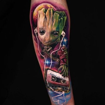 Tattoo-Sketche "Helden der Serie"