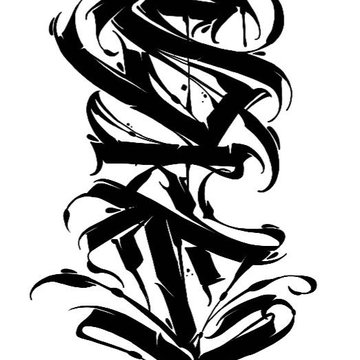 Tattoo Lettering Vorlagen