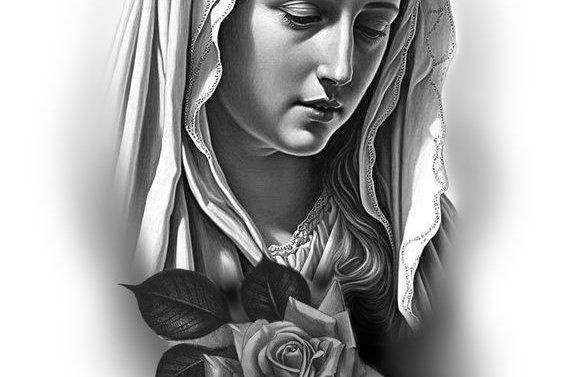 Tattoo Heilige Madonna