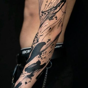 abstrakte tattoos