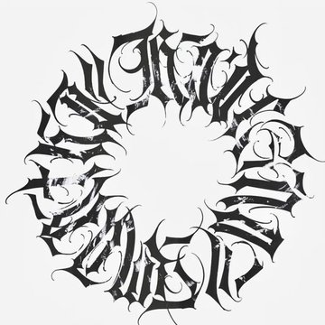 Tattoo Lettering Vorlagen