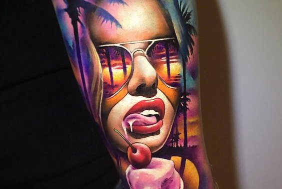 Palme Tattoo vorlagen