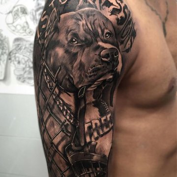 Pitbull Tattoo bedeutung