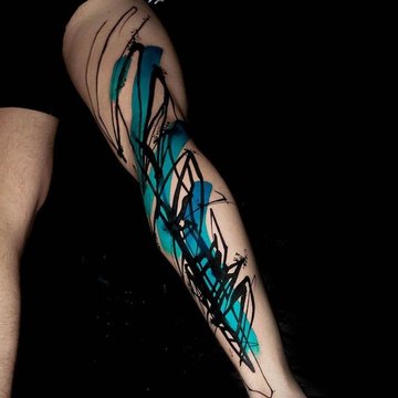 abstrakte tattoos