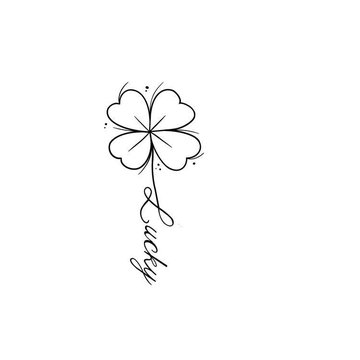 Kleeblatt Tattoo Bedeutung