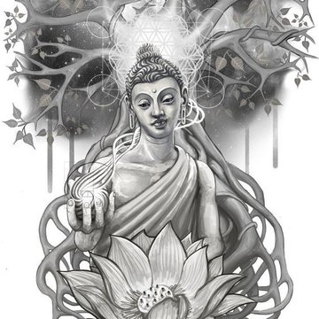 buddha tattoo vorlage