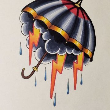 Regenschirm Tattoo Bedeutung
