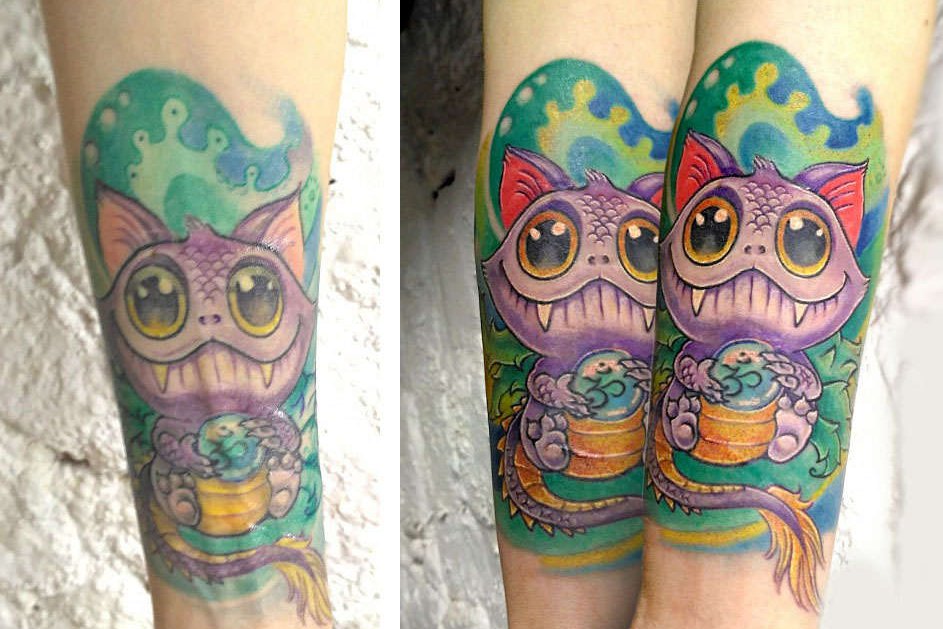 Tattoo-Korrektur