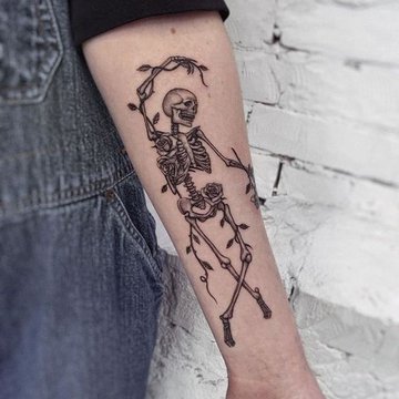 Skelett Tattoo bedeutung