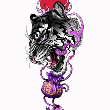 new school tattoo