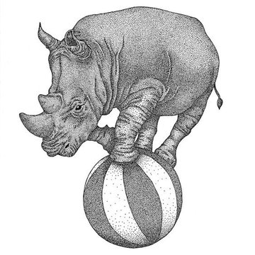 Nashorn Tattoo vorlagen