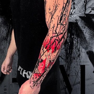 abstrakte tattoos