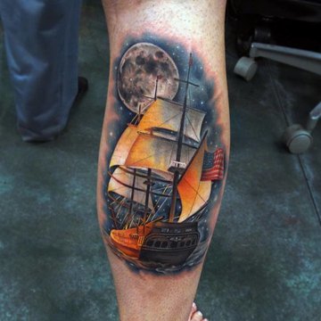 Segelboot Tattoo bedeutung
