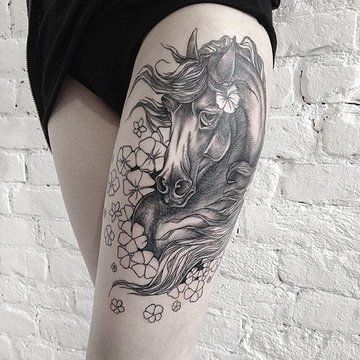 Pferde Tattoo Vorlagen
