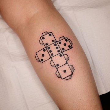 würfel tattoo vorlage