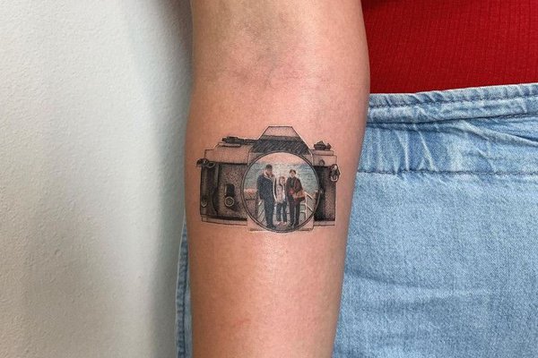 tattoo kamera ideen