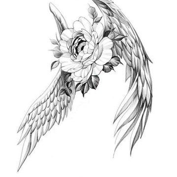 flügel Tattoo Frauen