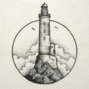 Leuchtturm Tattoo vorlagen