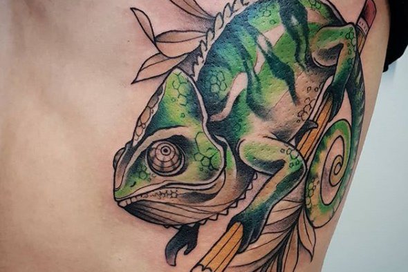 Chamäleon Tattoo bedeutung