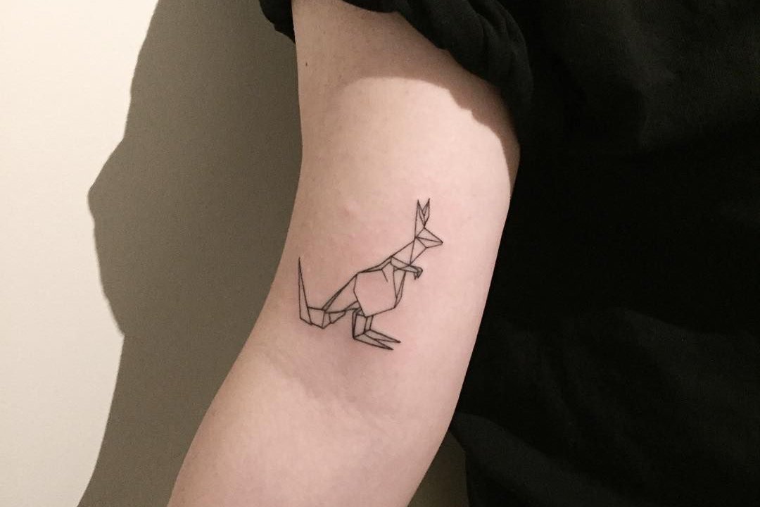 Tattoo Känguru Vorlagen